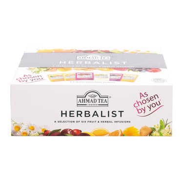 Ammad Tea Herbal Tea,Herbalist Variety Gift Box, 60 Foil Teabags - Decaffeinated and Sugar-Free